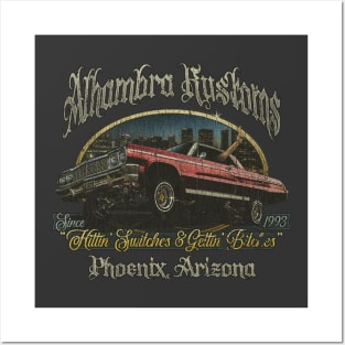 Alhambra Kustoms Lowriders Posters and Art